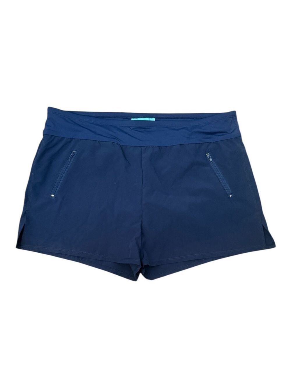 Beach House Women’s Size 14 Navy Blue Swim Shorts With Pockets — NWT - Picture 2 of 7